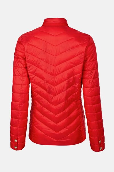 Tchibo Women Quilted Puffer Jacket, Red