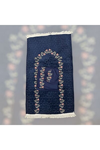 MAYAR 2-piece set: embroidered bed sheet, embroidered rug