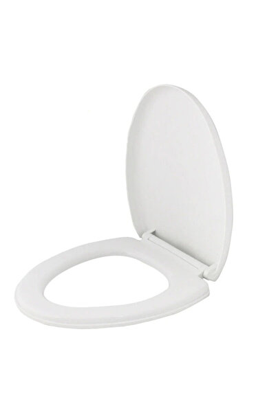 KESNUP Κάλυμμα τουαλέτας με αργό κλείσιμο, αθόρυβο, κιτ τοποθέτησης, 45 x 36 ...