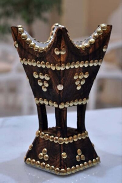 South house Traditional Hail Mabkhara (Incense Burner), Size 0, Made from Athl Wood, Handmade