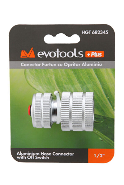 EvoTools Plus Hose Connector with Aluminum Stop PLUS 3/4 inch