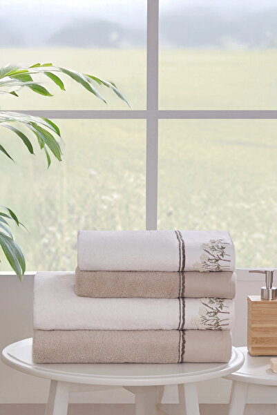 Özdilek Siddy Garden Towel Set Best Set Turkish Bath Set