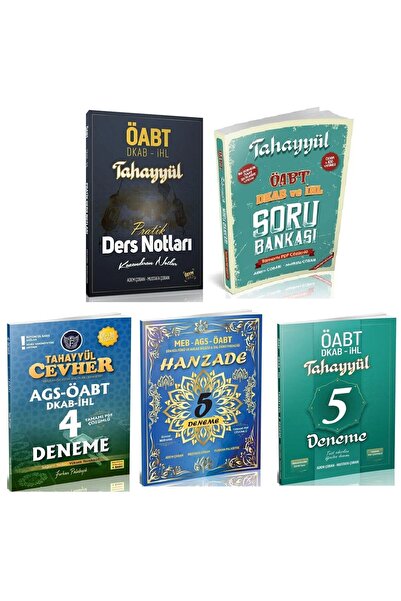 Tahayyül Yayınları Tahayyül ÖABT Din Kültürü ve Ahlak Bilgisi Pratik Ders Not...