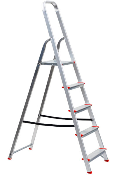 Evotools Scară din aluminiu cu platformă ETS 1167 - Nr. trepte 3+E 79 cm 139 cm