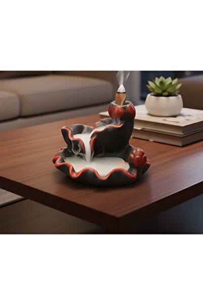 CURCUNA HEDİYELİK Küçük Şans Balıklı Lotus Geriakış Tütsülük