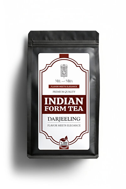 Mel and Mira Premium Darjeeling Indian Form Tea 50g, Hint Form Çayı, Hindistan Darjeeling Çayı
