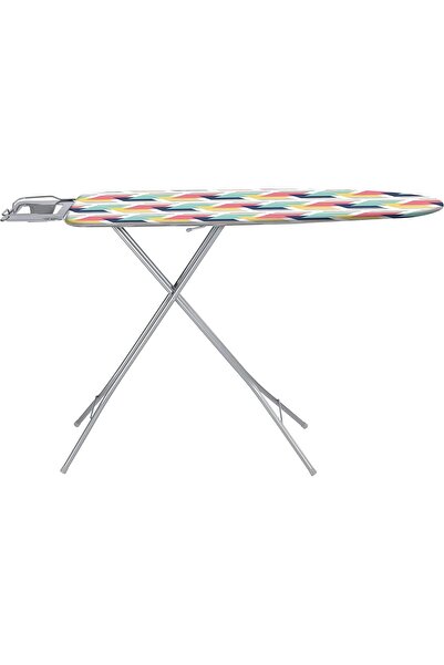 HYX Steel Iron Board Foldable & Adjustable, Mesh Top, 145 x 38 cm