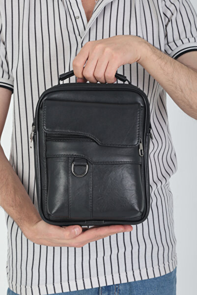 NahitaTyana Genuine Leather Men's Hand and Shoulder Bag