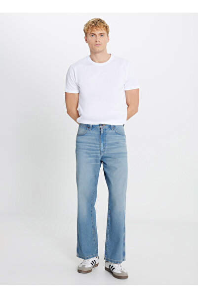 WRANGLER Normal Bel Oversize Mavi Erkek Denim Pantolon W179201512588 Mavi Den...