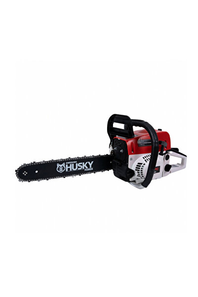 DDT Husky 0052 petrol chainsaw, 52cc, 4 HP, 40 cm blade, complete set of accessories