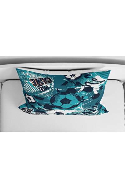 Erays Home Football Themed 3D Digital Printed Single Person Teenage Boy Children's Bedding Set Sleeping Set