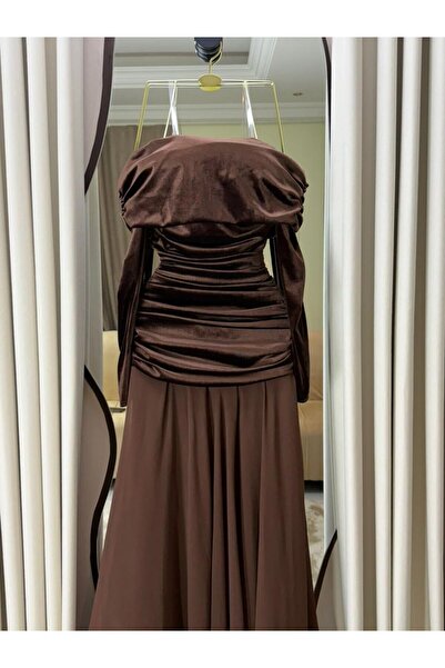 MALAZ elegant velvet dress