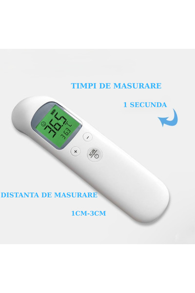 saraada Infrared Thermometer, SARAADA, Accurate, Fast, Measurement in 1 Second, Non-contact, Digital LCD