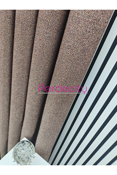 PERDECITY Juventus Bohemian Style Background Curtain (Straight Cut) (Single Panel) Does Not Need Ironing Suitable for Any Room