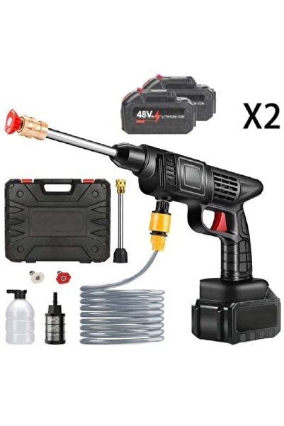 HYX Cordless High-Pressure Washer - Portable Electric Car Washer with Foam Ca...