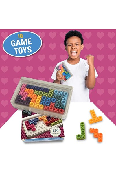 Toybox لعبة الذكاء، ١٢٠ تحديًا، ٥ مستويات صعوبة، لعبة ذكاء للاعب واحد للأطفال والكبار