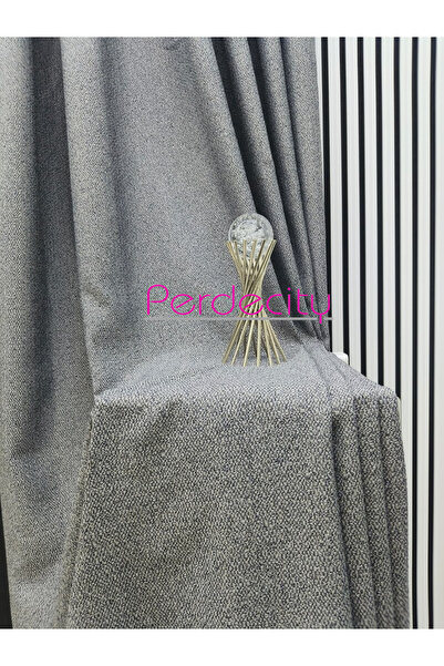 PERDECITY Juventus Bohemian Style Background Curtain (Straight Cut) (Single Panel) Does Not Need Ironing Suitable for Any Room