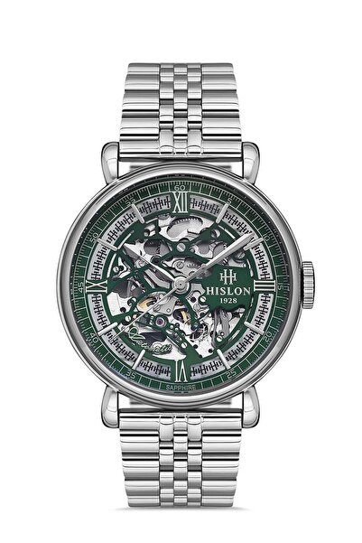 Hislon ساعة يد رجالية SD141S-17SS