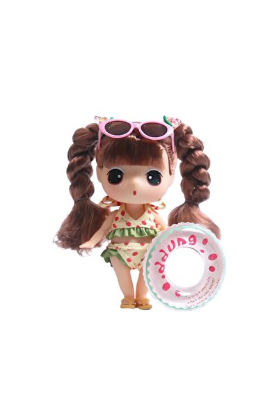 Hibobi Premium دمية ملابس السباحة Ddung - مجموعة دمى أنيقة مع إكسسوارات غنية