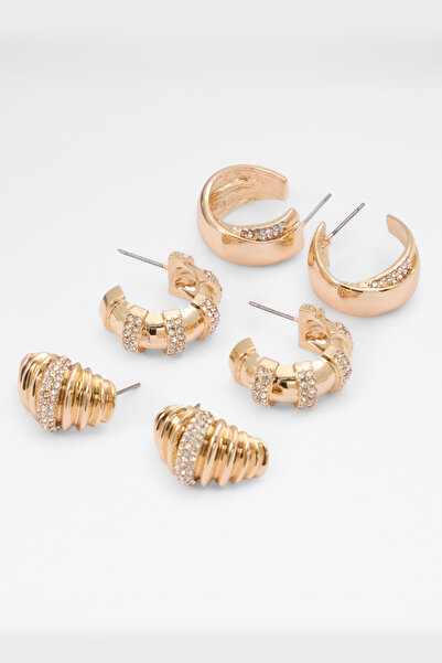 Aldo TRIPLECHARM - Kadın Gold Rengi Küpe