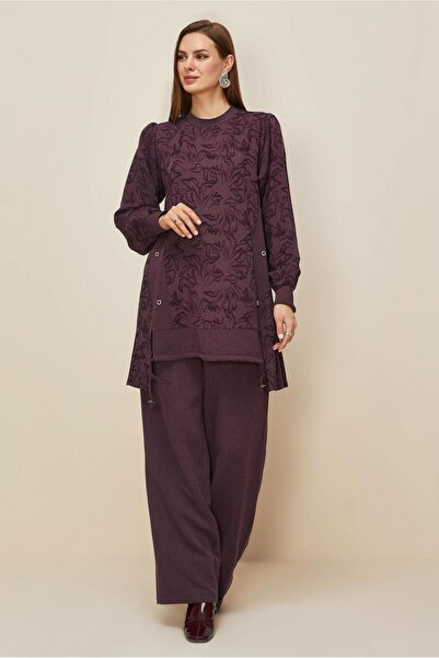 Alvina Jacquard Suit with Pants 46120