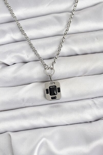 cleovibe قلادة فضية بتفاصيل اللؤلؤ – حافة نظيفة (2)