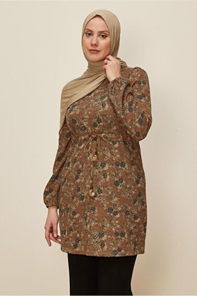 TRENDTESETTÜR ΓΥΝΑΙΚΕΙΟ ΤΟΥΝΙΚ ΜΕ ΚΟΡΔΟΝΙ ΣΤΗΝ ΜΕΡΗΣ T 42319