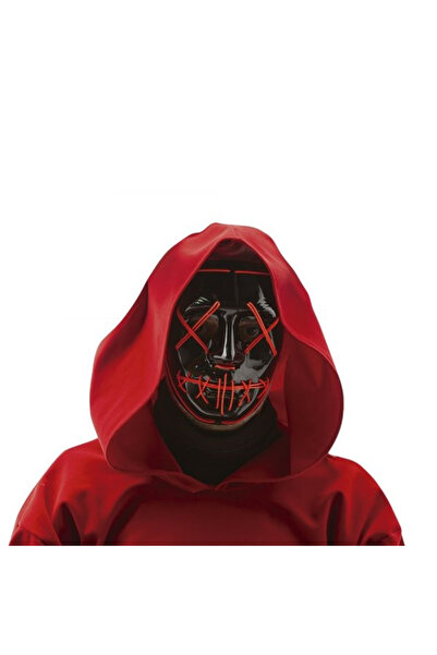 Fiestas Guirca Mască de Halloween cu LED-uri