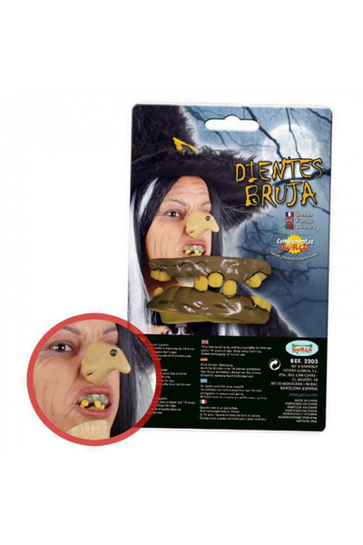 Fiestas Guirca Dinți de vrăjitoare, latex