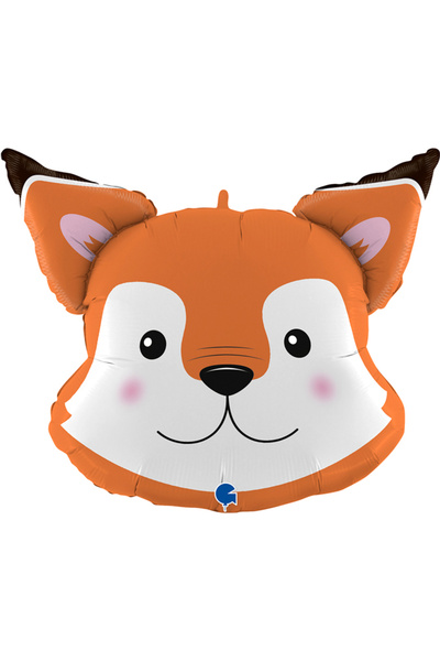Grabo Balloons Foil Balloon Fox Head - 76 cm