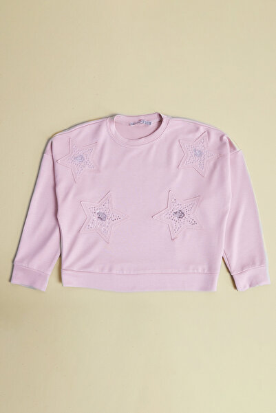 Fulla Moda Star Embroidered 2-Piece Girl's Set