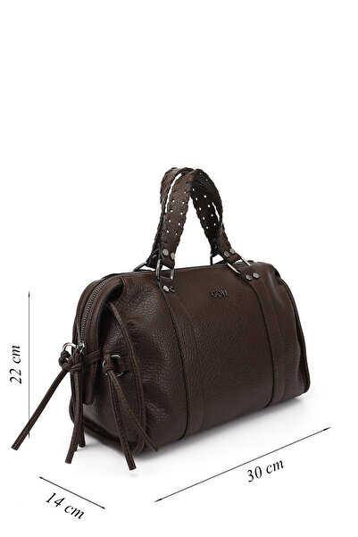GÖNDERİ(R) Women's Brown Hand and Shoulder Bag