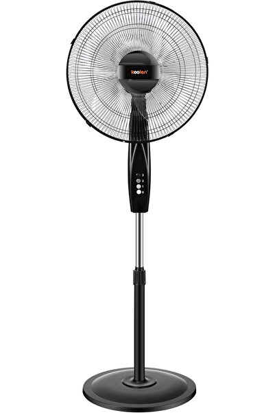 Generic كولين 807100023 مروحة ستاند 50 وات، حجم المروحة 16 بوصة، أسود