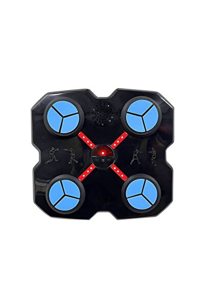 OEM Smart boxing machine with gloves, Music, Lighting, 9 Adjustable Speeds, Wall Mount, Black