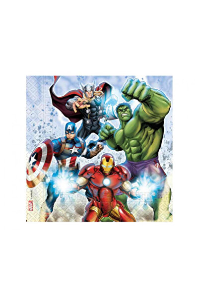 AVENGERS Set of 8 Plates, 23 cm