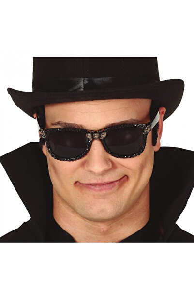 Fiestas Guirca Ochelari de soare cu craniu pentru bărbați