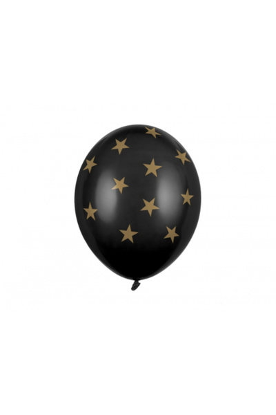 Partydeco Gold Crescent Foil Balloon