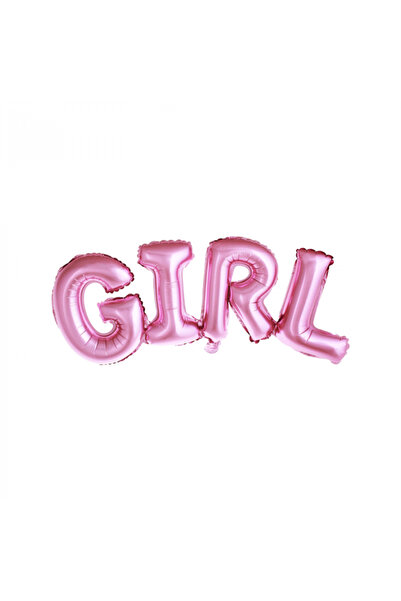 Partydeco Foil Balloon Girl, Pink - 74 cm