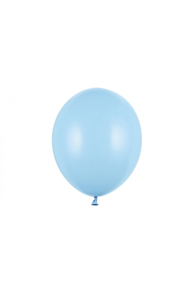 Partydeco Set de 10 baloane albastru pastel - 30 cm