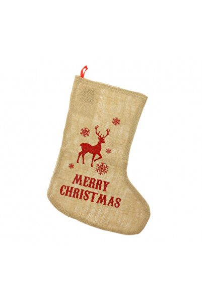 Ginger Ray Wooden Reindeer Christmas Garland, 150 cm