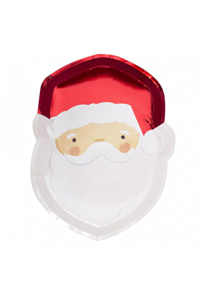 Partydeco Set of 2 Santa Claus Candles, 25 cm