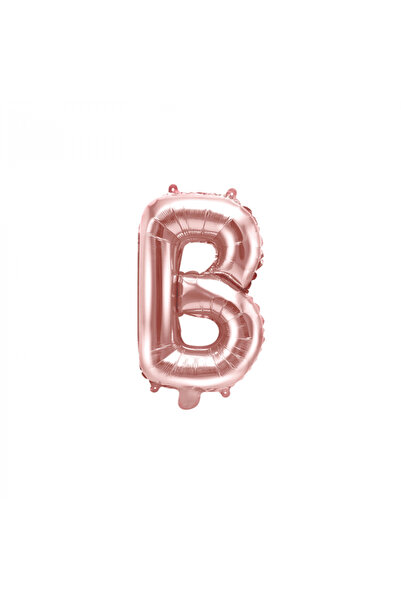 Partydeco Foil Balloon Letter B Pink, 35 cm