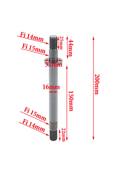 Garden Parts Blade Support Shaft for Murray Lawn Tractor - Rear Discharge (Replaces 91922)