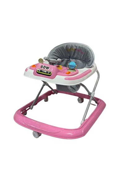 Toysea مشاية أطفال أنيقة وجذابة مزودة بالموسيقى والأضواء والألعاب الجذابة للت...