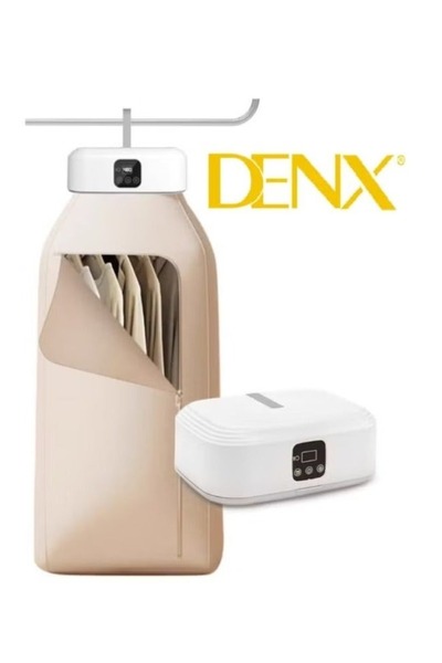 Denx مجفف ملابس كهربائي محمول قابل للطي ومدفأة، بقوة 600 واط، للشقق، والمساكن، والمنازل