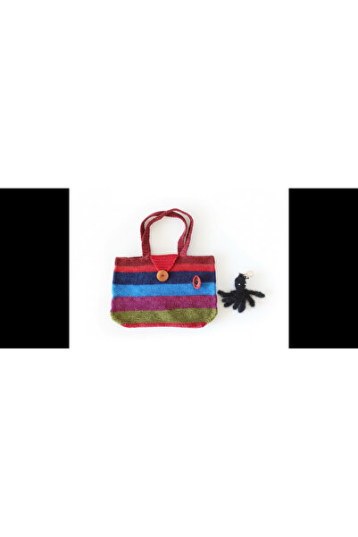 YAHYA KOSIF Hand Knitted Shoulder Bag Handmade