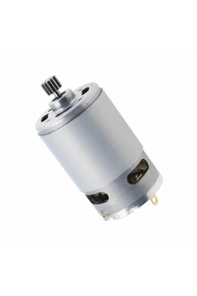 Genel Markalar RS550 DC Motor 21V 14 Diş 28000Rpm Yüksek Hız Tork Matkap Torna CNC Router Motor Dairesel