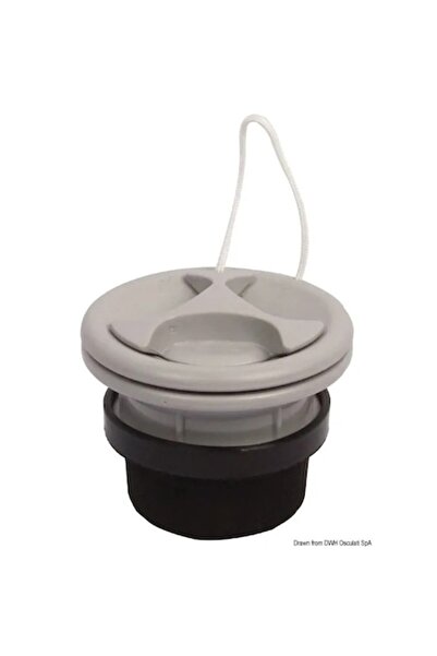 OSCULATI Valvă internă gonflabilă plată cu filtru cu cartuș (Push-Push)