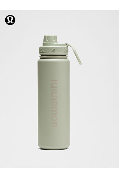 lululemon Stainless steel sports vacuum insulated water bottle, with a capacity of 710 milliliters