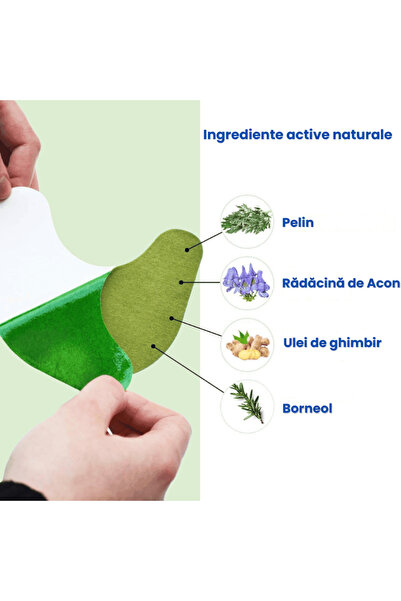 OferteTop Set of 50 Patches for Knees, Back and Joints with Plant Extracts